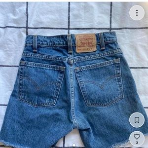 vintage levi’s shorts
